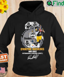 3 Dwayne Haskins 1997 2022 Pittsburgh Steelers 2021 Signature Hoodie