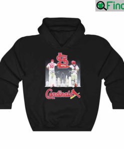 Adam Wainwright and Yadier Molina St Louis Cardinals 2022 signatures Hoodie