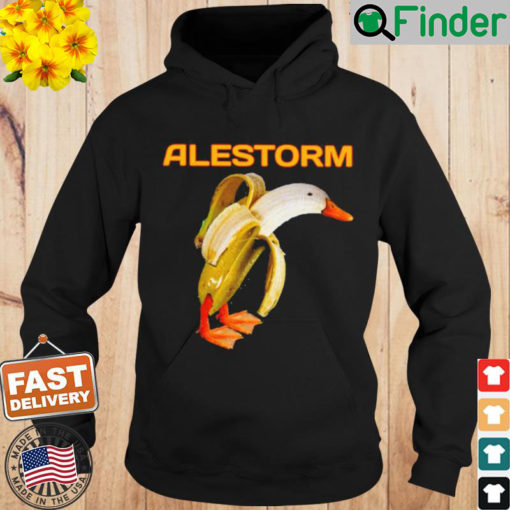 Alestorm Banana Duck Hoodie