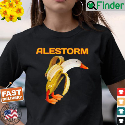 Alestorm Banana Duck Shirt