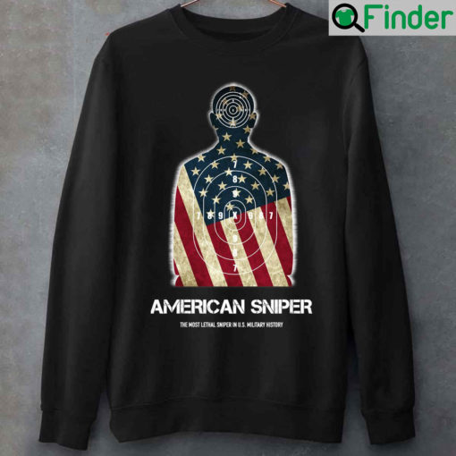 American Sniper Alternative The Most Lethal Sniper US Military History Sweatshirt