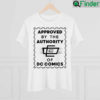 Approved By The Authority Of Dc Comics Shirt Bruno Redondo The Comics Authority Code Shirt