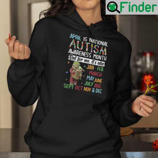 April is National Autism Awareness Month Hoodie