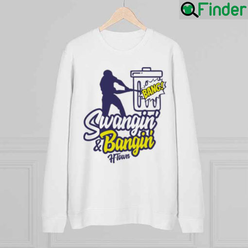 Astroholic Swangin And Bangin H Town Sweatshirt