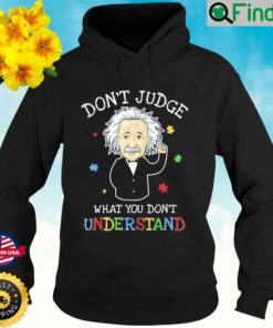 Autism Awareness Teacher Accept Dont Judge Hoodie