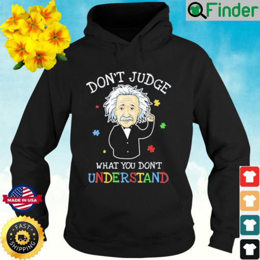 Autism Awareness Teacher Accept Dont Judge Hoodie