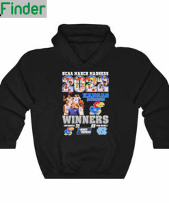 Awesome kansas wins North Carolina 2022 March Madness national championship Hoodie