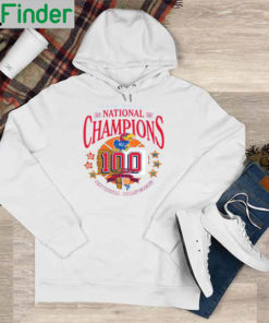 Awesome rally Kansas Jayhawks Womens 2022 National Champions Centennial Hoodie