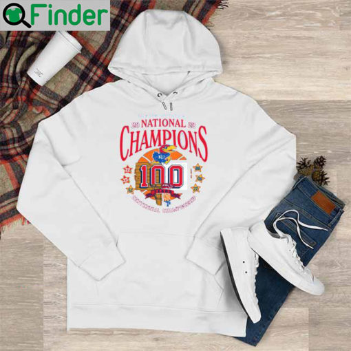 Awesome rally Kansas Jayhawks Womens 2022 National Champions Centennial Hoodie