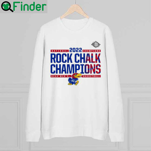 Awesome rock Chalk Champs 2022 Kansas Jayhawks sweatshirt