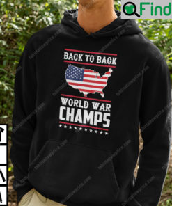 Back To Back World War Champs Hoodie