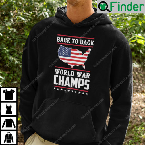 Back To Back World War Champs Hoodie