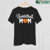 Basketball Mom Cute Heart Mothers T Shirt