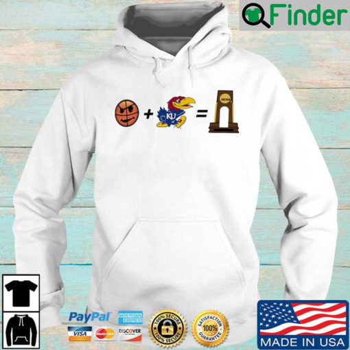 Basketball plus Kansas Jayhawks National Champions Hoodie