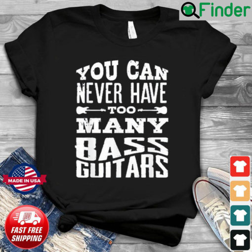 Bass Guitar Lover Bassist Bass Player Shirt