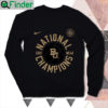 Baylor Bears Nike 2021 NCAA Mens Basketball National Champions Celebration Circle Long Sleeve