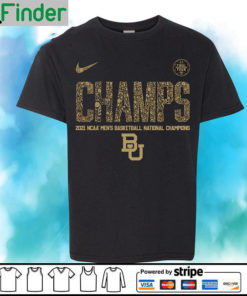 Baylor Bears Nike Champs 2021 NCAA Mens Basketball National Champions Final Four shirt