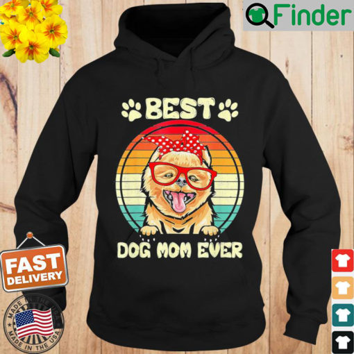 Best Pomeranian Mom Ever Dog Mama Mothers Day Hoodie