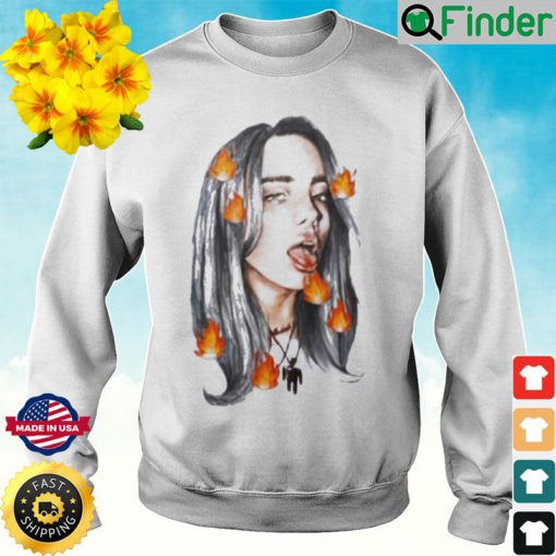 Billie Eilish Art Concert 2022 Fan Sweatshirt