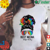 Bleach Best Neena Ever Tie Dye Messy Bun Hair Mothers Day Shirt