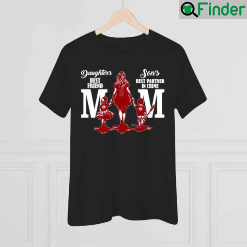 Boston Red Sox Daughters Best Friend Sos Best Partner In Crime Mom Mothers Day 2022 Shirt
