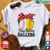 Busy Raising Ballers Softball Baseball Tee Baseball Mom Shirt