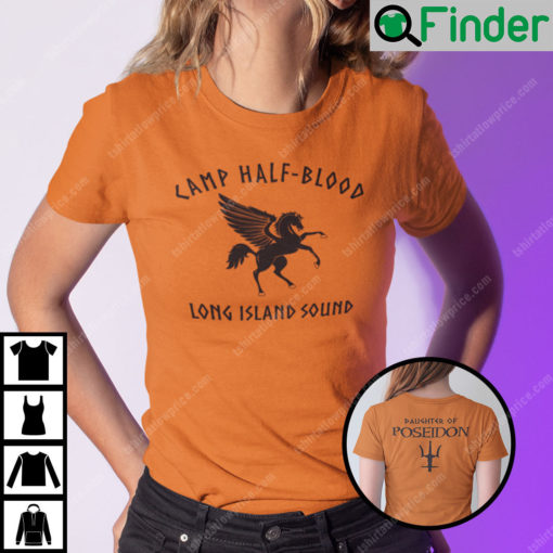 Camp Half Blood Shirt Percy Jackson Daughter Of Poseidon Personalized