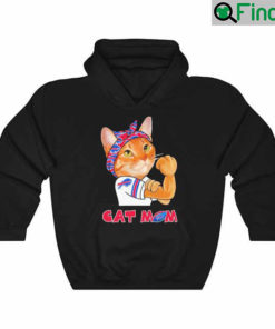 Cat Mom Buffalo Bills Happy Mothers day 2022 Hoodie