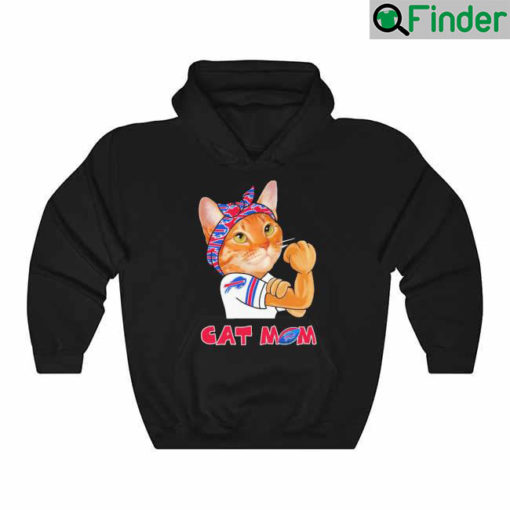 Cat Mom Buffalo Bills Happy Mothers day 2022 Hoodie