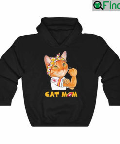 Cat Mom Kansas City Chiefs Happy Mothers day 2022 Hoodie