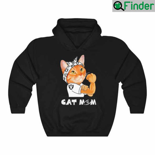 Cat Mom Las Vegas Raiders Happy Mothers day 2022 Hoodie