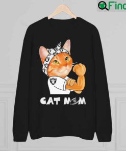 Cat Mom Las Vegas Raiders Happy Mothers day 2022 sweatshirt