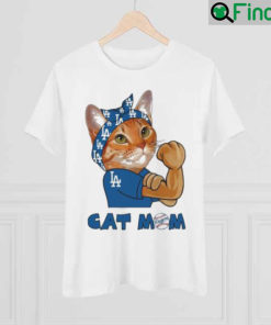 Cat Mom Los Angeles Dodgers Happy Mothers day 2022 shirt
