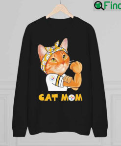 Cat Mom Pittsburgh Steelers Happy Mothers day 2022 sweatshirt