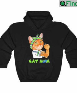 Cat Mom Seattle Seahawks Happy Mothers day 2022 Hoodie