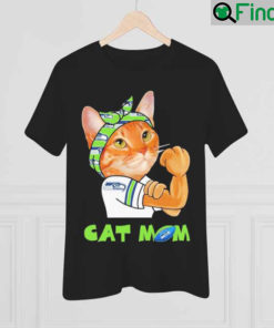 Cat Mom Seattle Seahawks Happy Mothers day 2022 shirt
