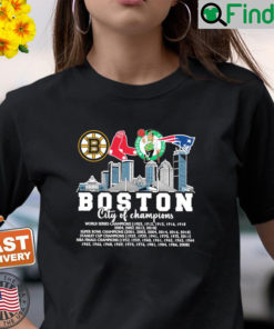Champion Boston City Of Champions Shirt