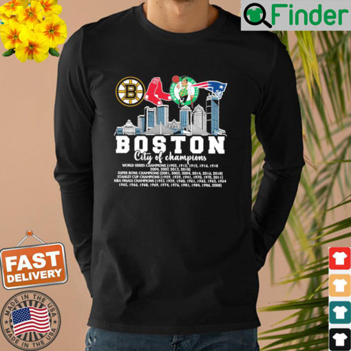 Champion Boston City Of Champions Sweatshirt