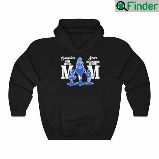 Chicago Cubs Daughters Best Friend Sos Best Partner In Crime Mom Mothers day 2022 Hoodie