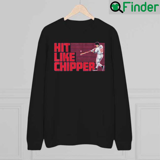 Chipper Jones Hit Like Chipper Sweatshirt