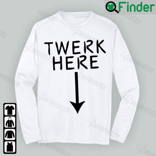 Chris Brown Twerk Here Long Sleeve