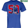 Chris Kreider 50 Goals New York Hockey NHLPA Shirt