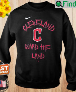 Cleveland Guardians Nike Navy Guard the Land Local Team Sweatshirt