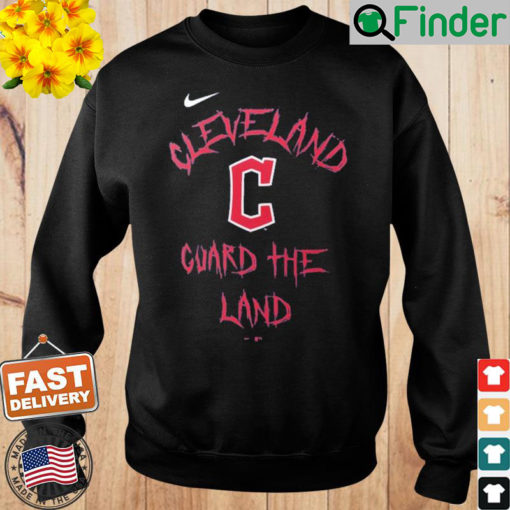 Cleveland Guardians Nike Navy Guard the Land Local Team Sweatshirt