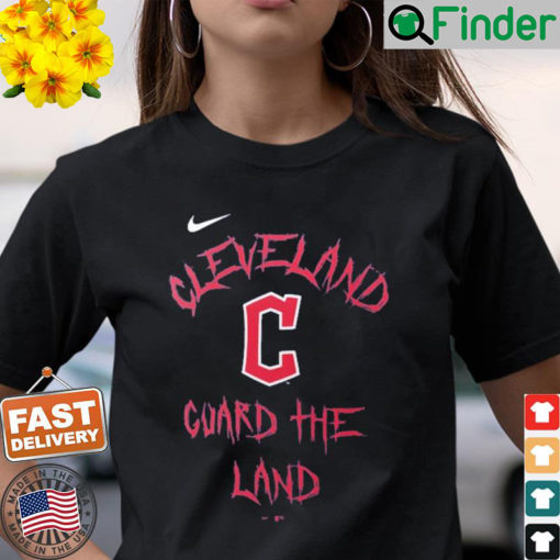 Cleveland Guardians Nike Navy Guard the Land Local Team T Shirt