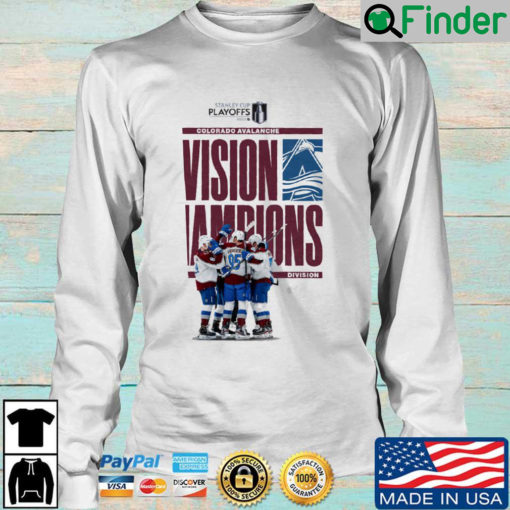 Colorado Avalanche 2022 Division Champions Stanley Cup Playoffs Sweatshirt