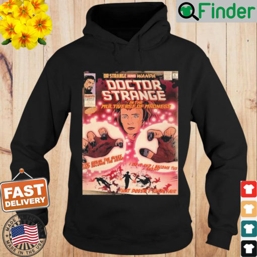 Comic Dr Strange Scarlet Witch Hoodie