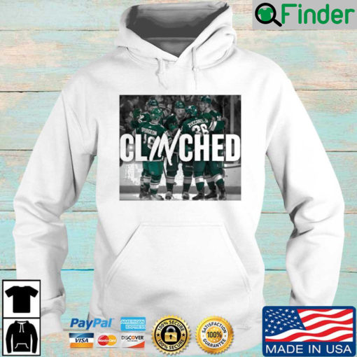 Congratulations Minnesota Wild Clinched 2022 Stanley Cup Playoffs Hoodie