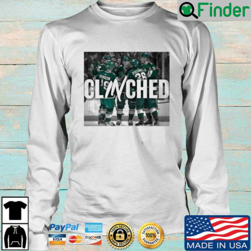 Congratulations Minnesota Wild Clinched 2022 Stanley Cup Playoffs Sweatshirt