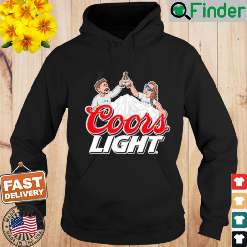 Coors x Pardon My Take Mountains Are Blue Hoodie